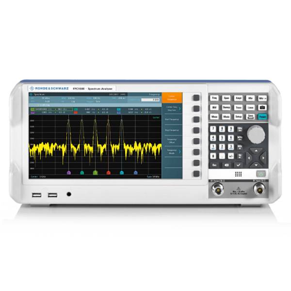 Rohde&Schwarz FPC1500 | Spektrumanalysator, 5 kHz bis 1 / 2 oder 3 GHz, integr. Track.-Gen., opt. Netzwerkanalyse