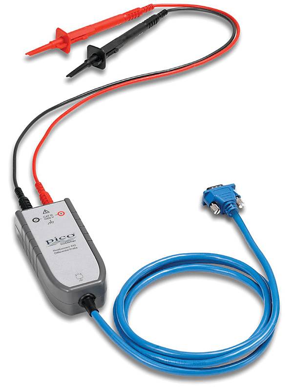 Pico Technology PQ087 | Tastkopf, differentiell, PicoConnect 442, 1.000V CATIII für PicoScope 4444, 25:1, DB9-0