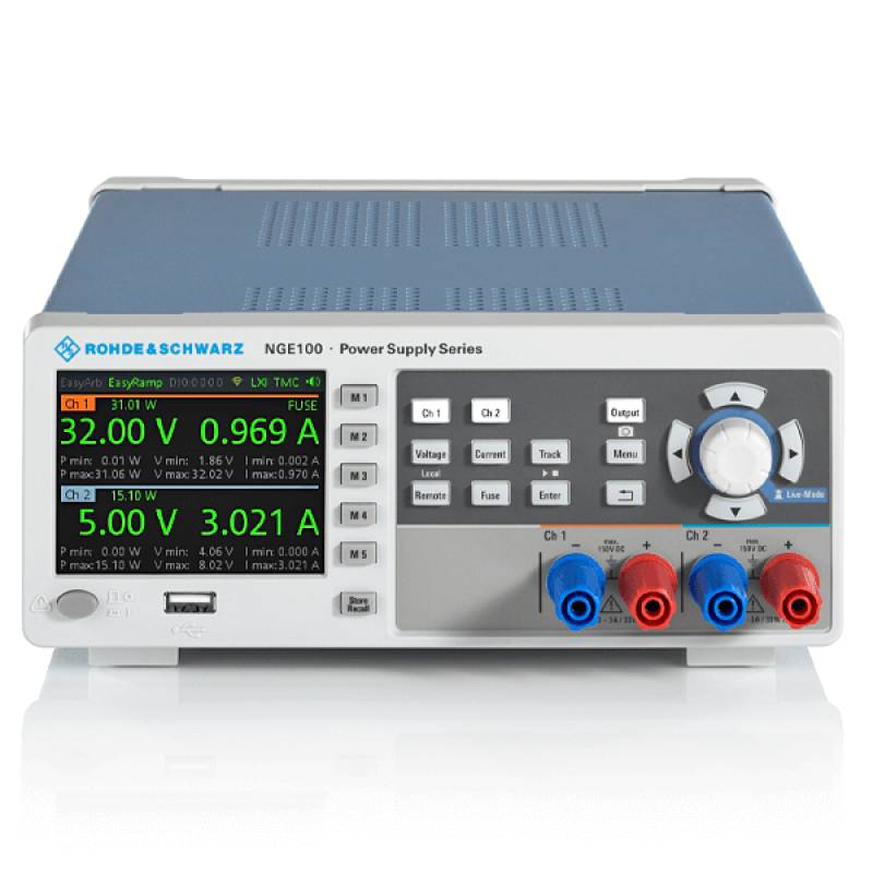 Rohde&Schwarz NGE102B | DC-Netzgerät, 2-Kanal, 66 W (5601.3800.02)-0