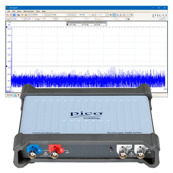 Pico Technology PicoScope 5242D | USB-Oszilloskop, DSO, 2-Kanal, 60 MHz (PQ143)