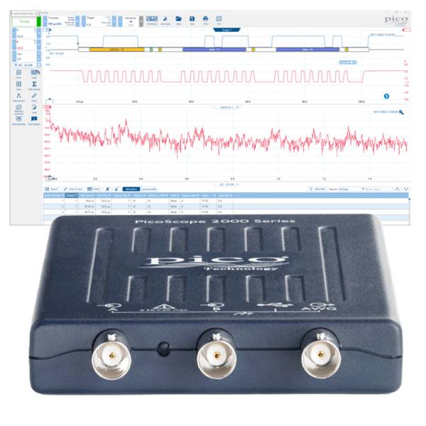 Pico Technology PicoScope 2204A | USB-Oszilloskop, DSO, 2-Kanal, 10 MHz (PP906)