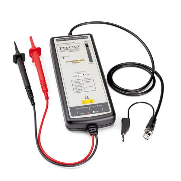 Pico Technology TA042 | Tastkopf, Differential 100X/1000X, 100MHz, 1400V, BNC