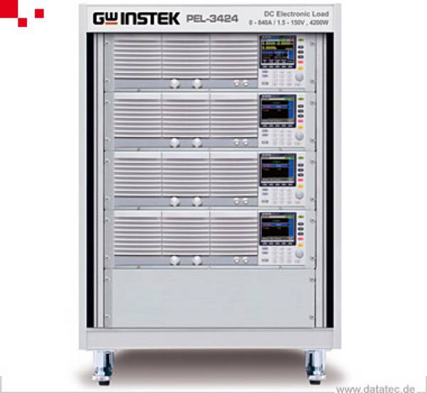GW Instek PEL-3424 | Elektronische Last, im Schrank 150V/840A, 4200W, USB, RS-232
