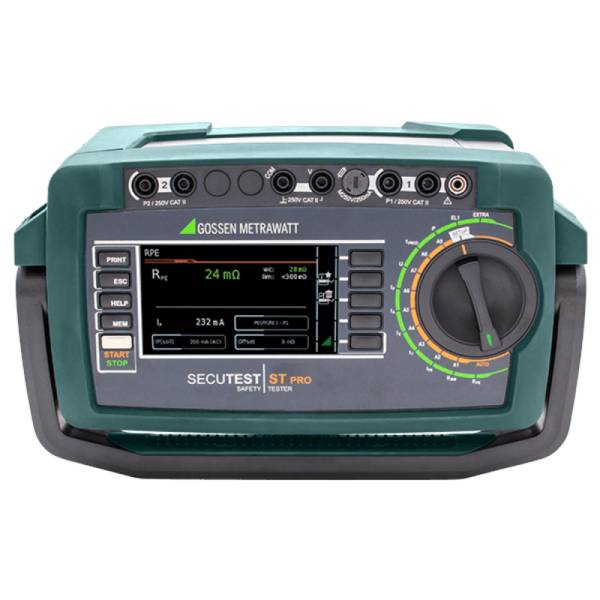 Gossen Metrawatt M707B | Secutest ST PRO Gerätetester, IZYTRONIQ, VDE 0701 / 0702 / 0751/0544-4 Prüfgerät, USB