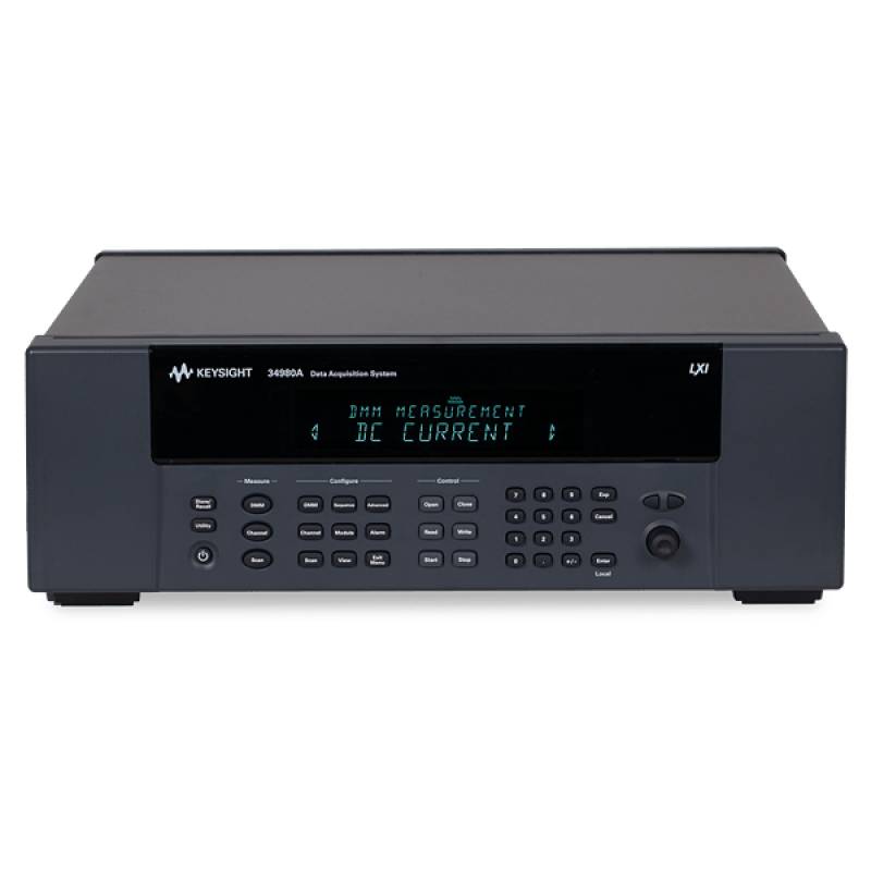 Keysight 34980A | Datenlogger (Switch/Measure Unit), modular, 8-Slot Mainframe, >1.000 ch/s, integr. 6 ½ DMM-0
