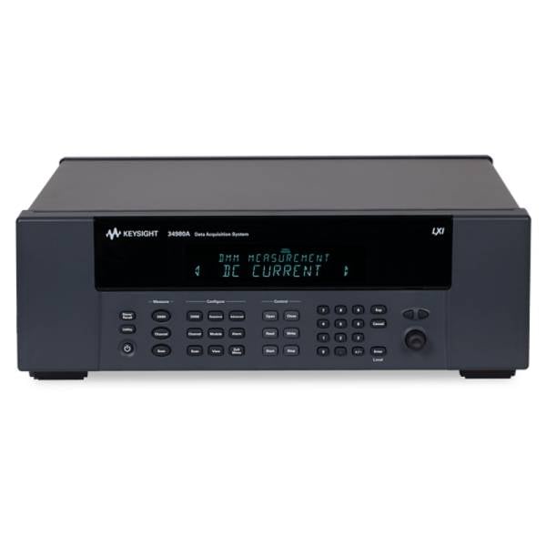 Keysight 34980A | Datenlogger (Switch/Measure Unit), modular, 8-Slot Mainframe, >1.000 ch/s, integr. 6 ½ DMM