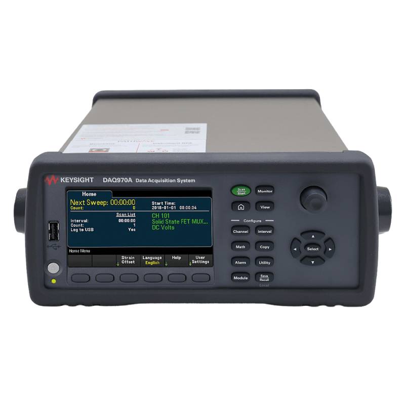Keysight DAQ970A | Datenlogger (DAQ System), modular, 3-Slot Mainframe, >450 ch/s, integr. 6 ½ DMM-0