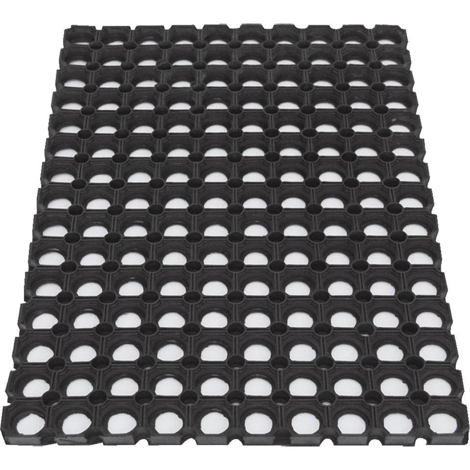 Matte Eazycare Scrub, für den Außeneinsatz, schwarz, Kautschuk, 1000x1500mm-0