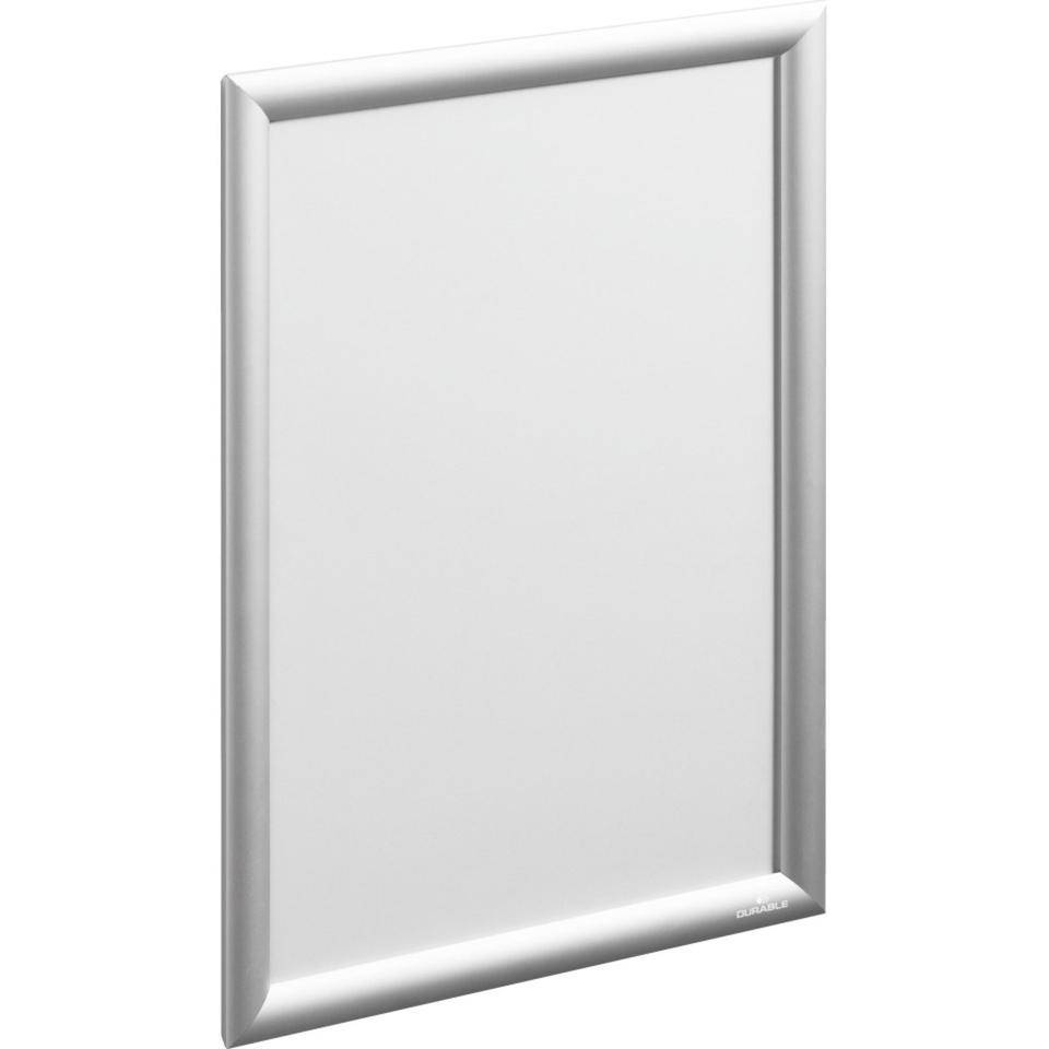 DURABLE Klapprahmen, spitze Ecken, silber, Aluminium, Profil 25mm, DIN A3-0