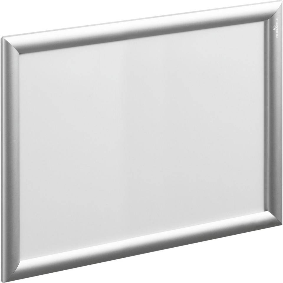 DURABLE Klapprahmen, spitze Ecken, silber, Aluminium, Profil 25mm, DIN A3-1