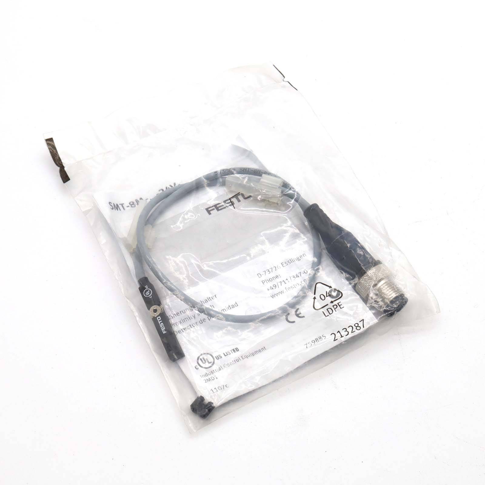 Festo Näherungsschalter SMT-8M-PS-24V-K-0,3-M12 543869 OVP-0