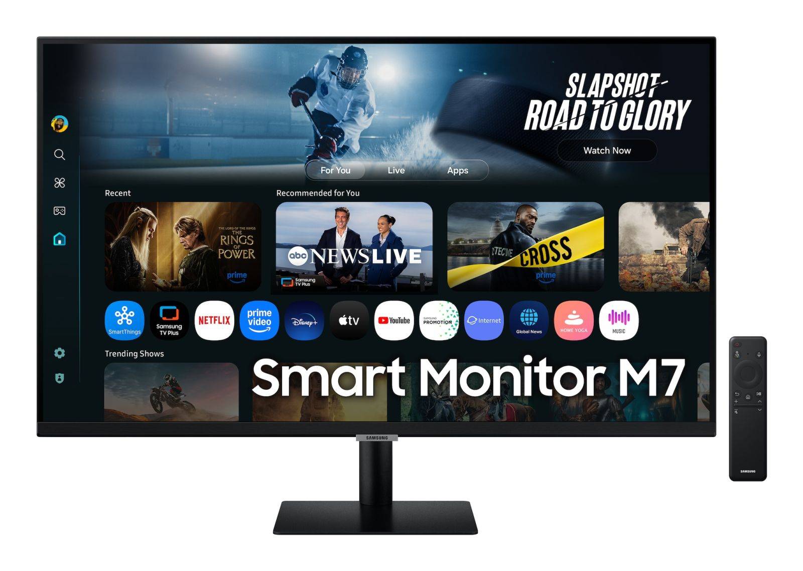 Samsung S32FM700UU - M70F Series - LED-Monitor - Smart - 81.3 cm (32")-0