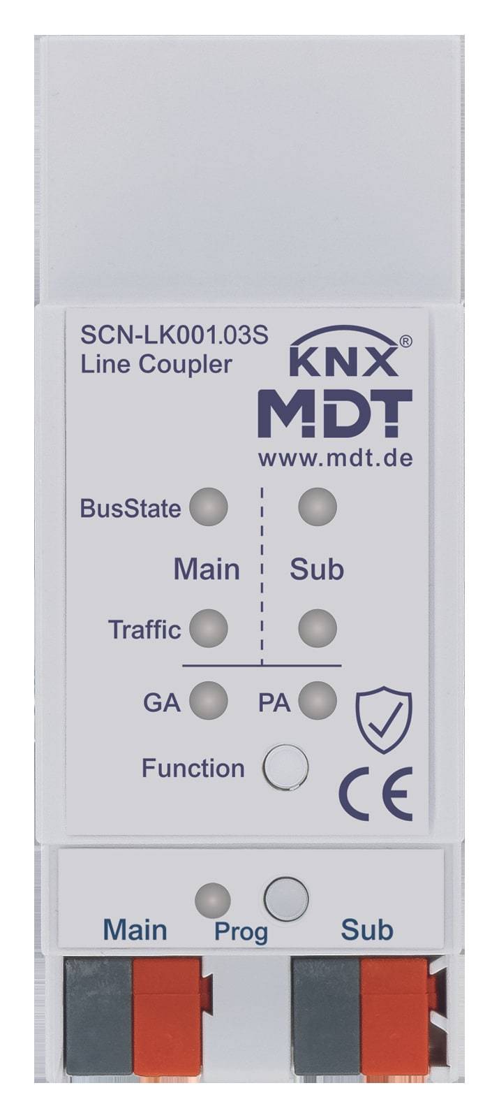 MDT SCN-LK001.03S KNX Bereichs-/ Linienkoppler m.Data Secure und Proxy-Funktion Baumarkt & Garten-0