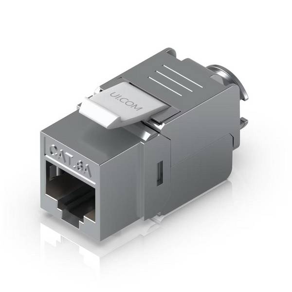 Ubiquiti Netzwerkanschluss - RJ-45 (W) Keystone - CAT 6a (Packung mit 12)