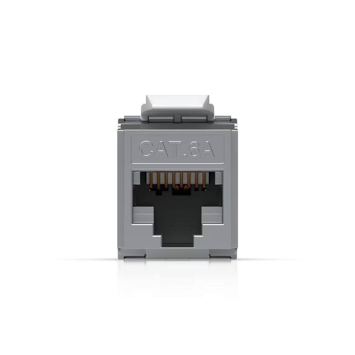 Ubiquiti Netzwerkanschluss - RJ-45 (W) Keystone - CAT 6a (Packung mit 12)-2