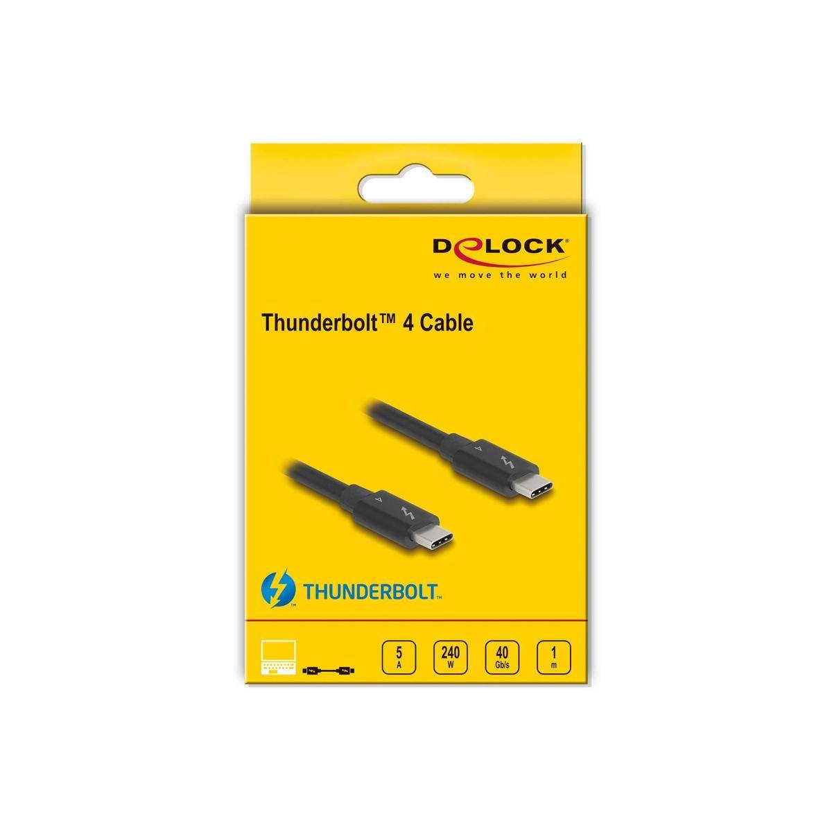 Thunderbolt 4 Kabel 1 m, 40 Gbps, 240 W-2
