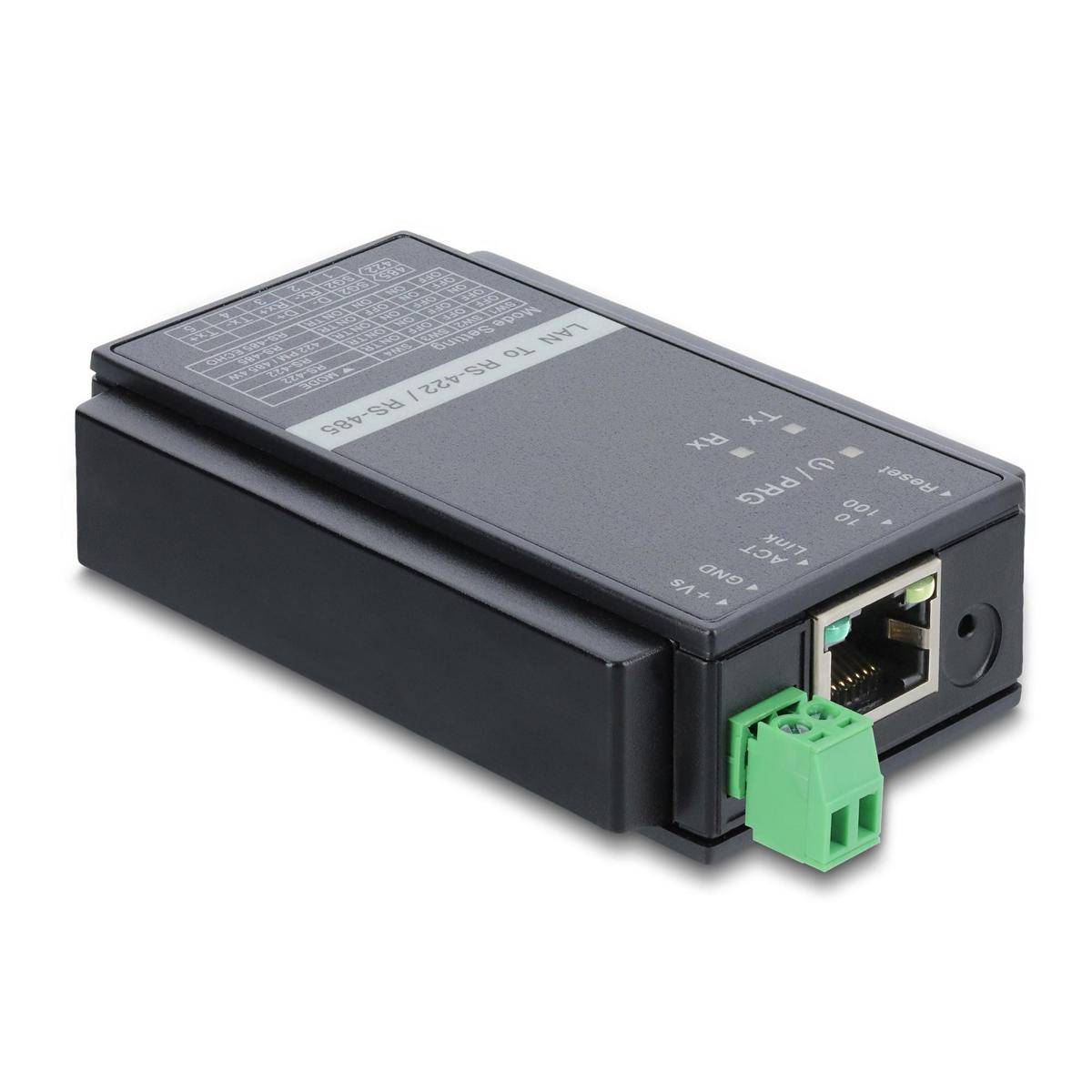Ethernet LAN TCP/IP zu RS-485/RS-422...-1