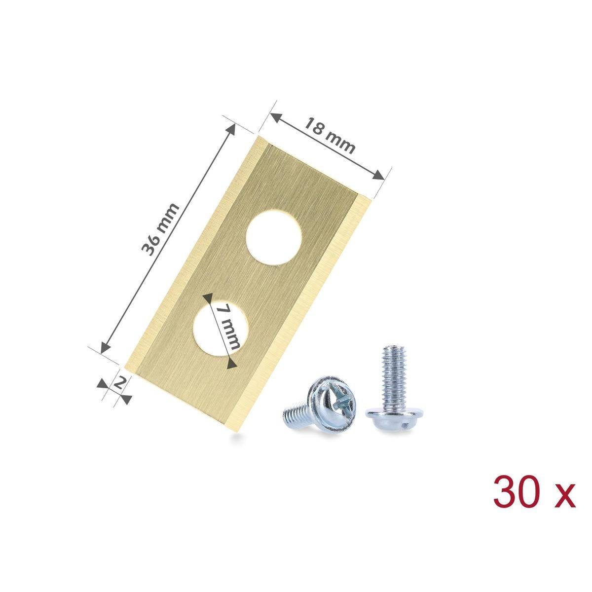 Ersatzmesser Titanbeschichtet für Worx...-1