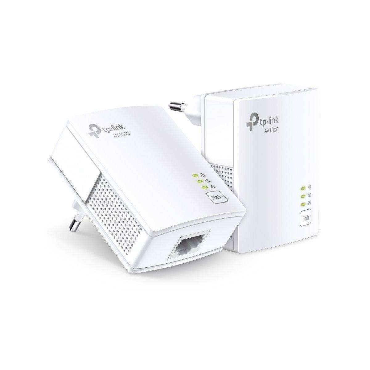 Powerline-Starter-Kit 1000Mbit/s Gigabit...-0