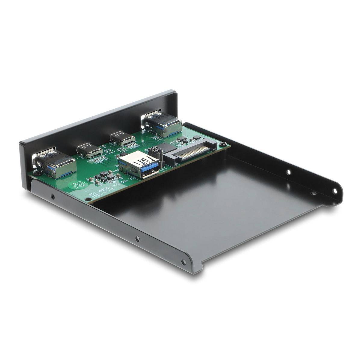 3.5″ USB Frontpanel: 2x USB-C + 2x USB-A,...-1