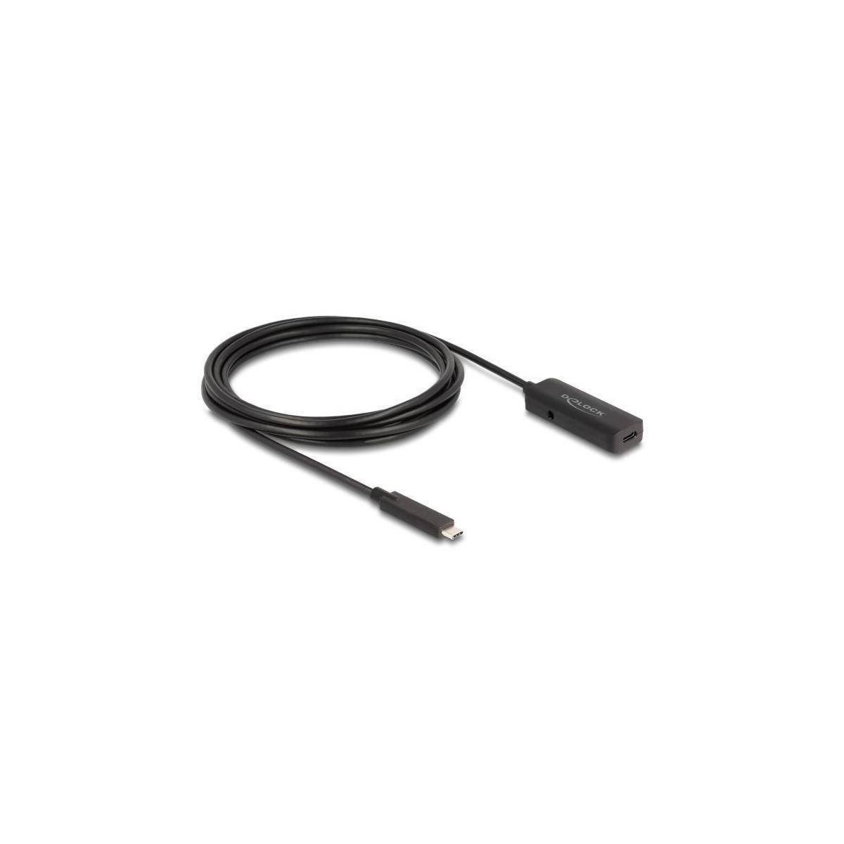 Delock Aktives USB 10 Gbps Verlängerungskabel USB-C 3 m - Digital/Daten - Strom/Netzteil-3