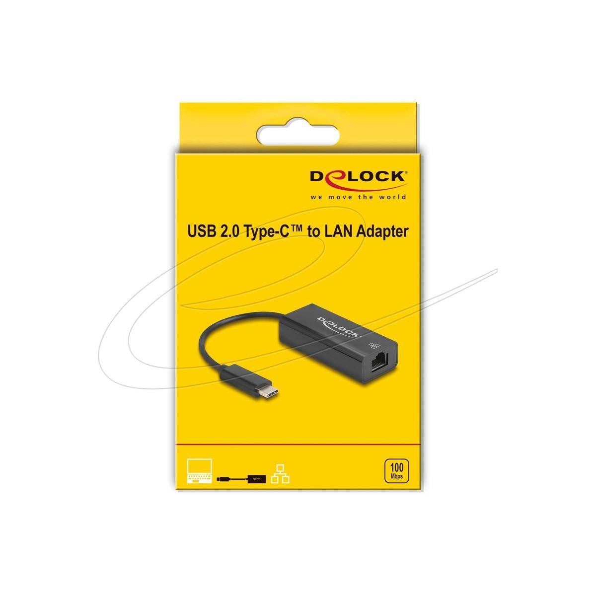 USB-C Ethernet Adapter 10/100 Mbps für...-1