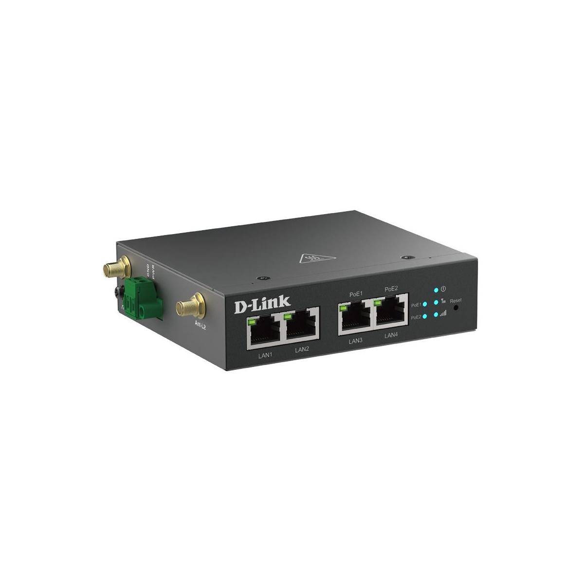 Industrieller 4G LTE M2M VPN PoE Router...-1