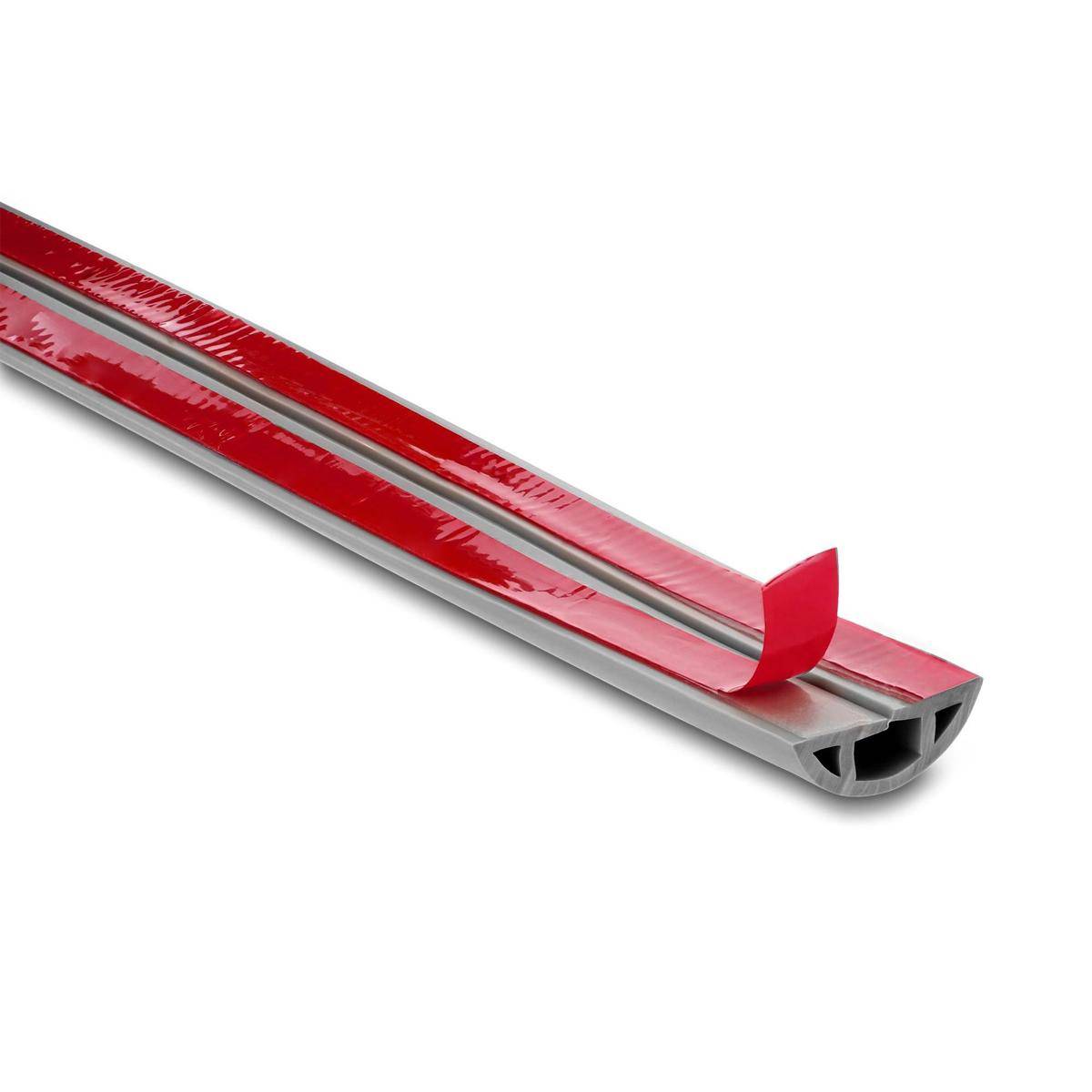 flexibler PVC-Kabelkanal 30x10 mm, 2 m grau-2
