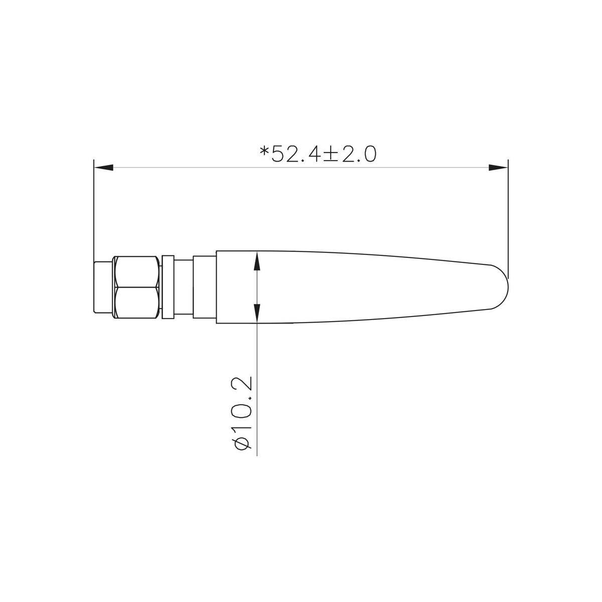 LTE Antenne SMA Stecker omnidirektional...-1