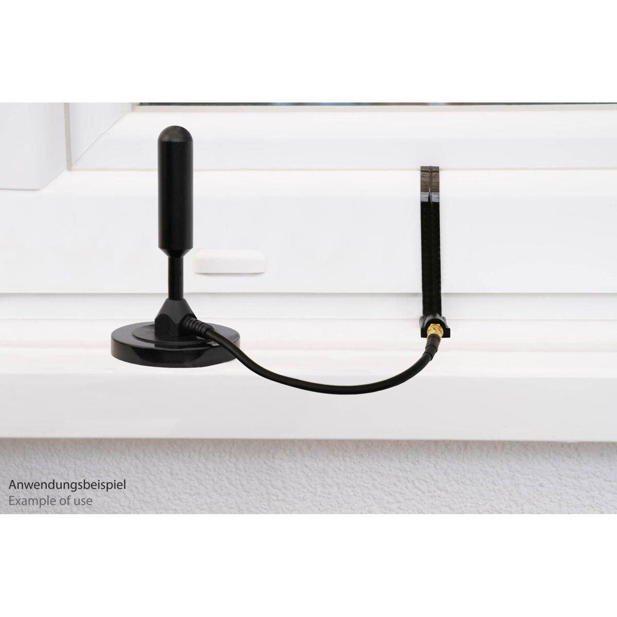 Koaxial HF Fensterdurchführung SMA...-4