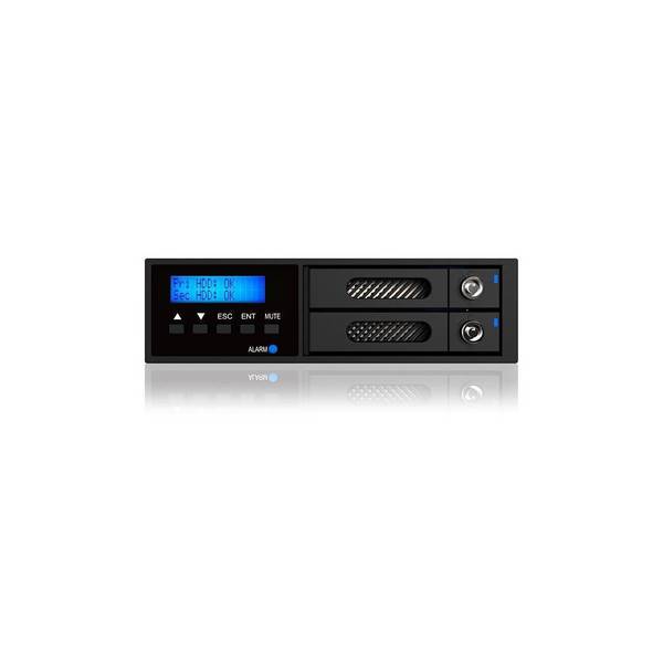 Internes RAID-Gehäuse für 2x 2,5" HDD/SSD...