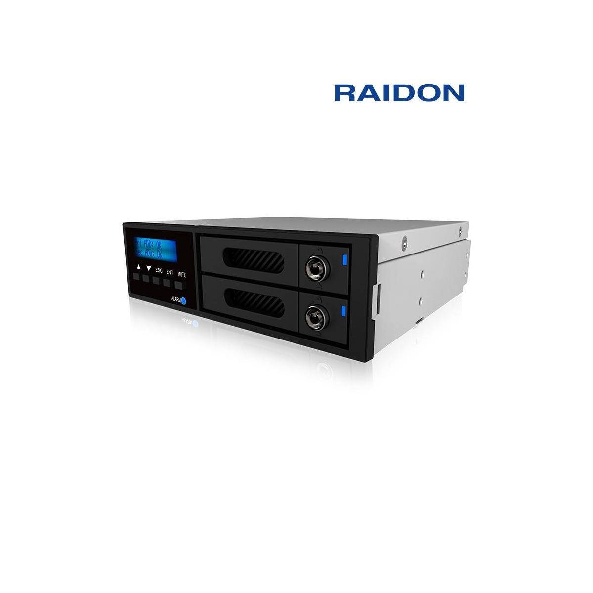Internes RAID-Gehäuse für 2x 2,5" HDD/SSD...-4