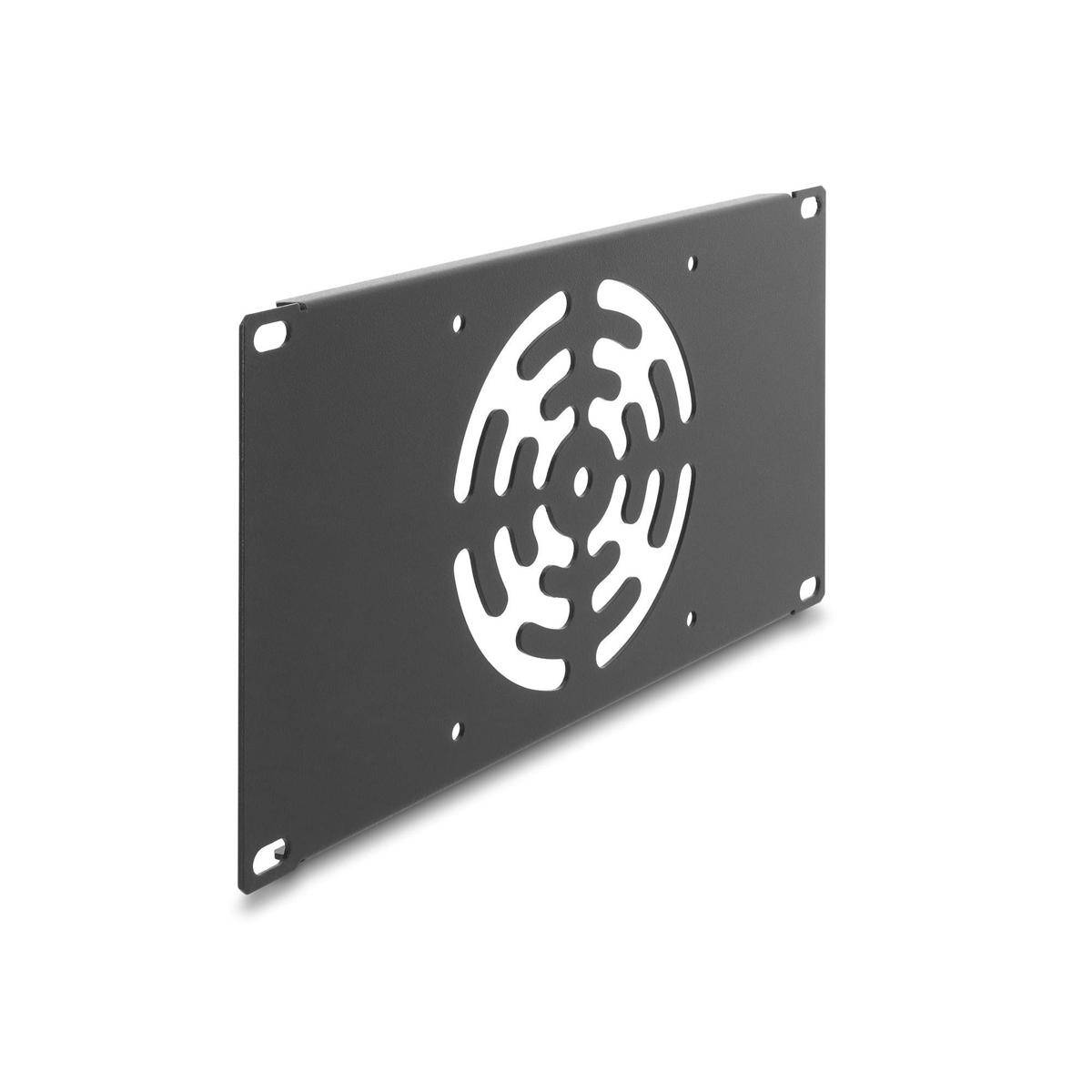 Delock 10" Rackblende für 1 Lüfter 120 x mm dunkelgrau-1
