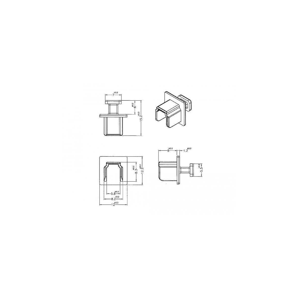 Delock Schutzumschlag - Schwarz (Packung mit-1