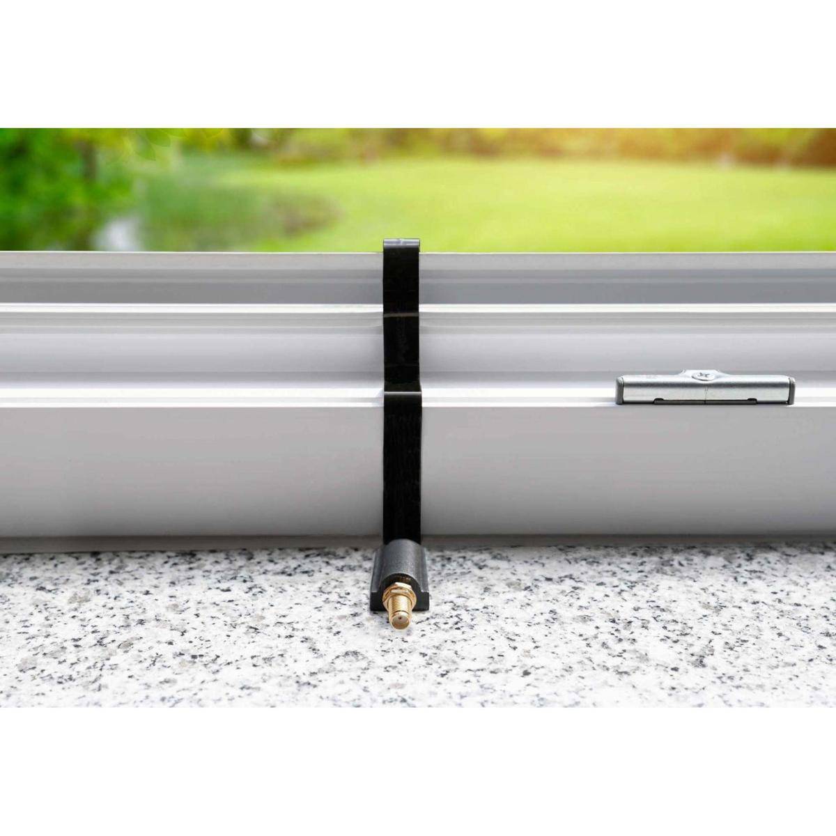 SMA Koaxial-Fensterdurchführung 0,2m schwarz-4