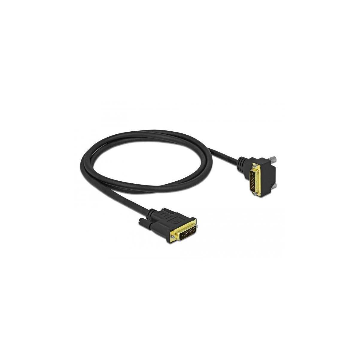 DVI Kabel 24+1 Stecker auf gewinkelten...-1