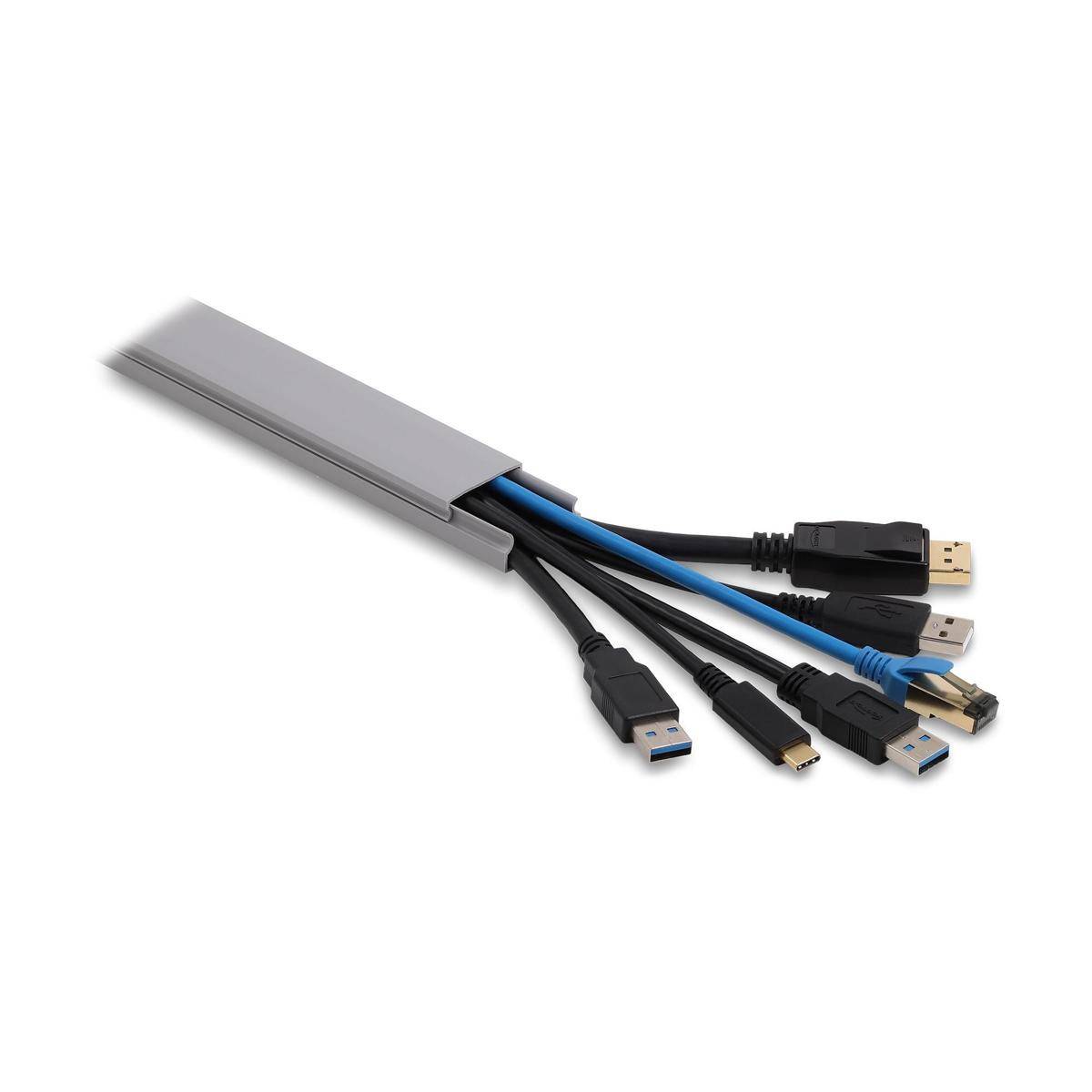 Delock Kabelkanal selbstklebend mit Schiebedeckel 30 x-3