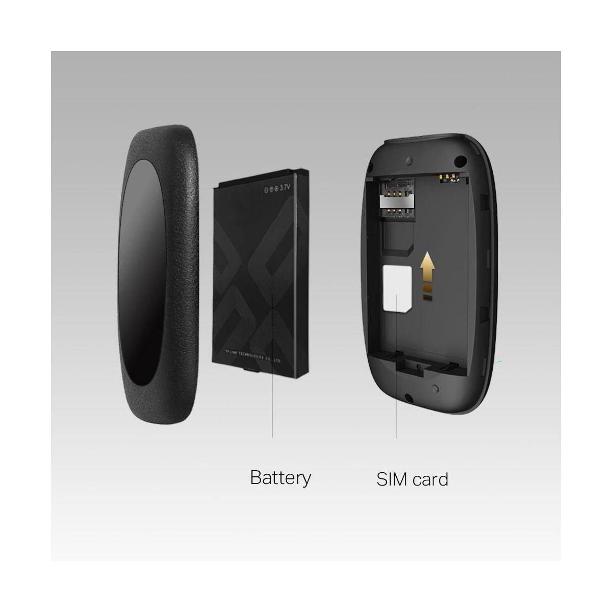Mobiler 4G/LTE WLAN-Router mit Akku für...-4