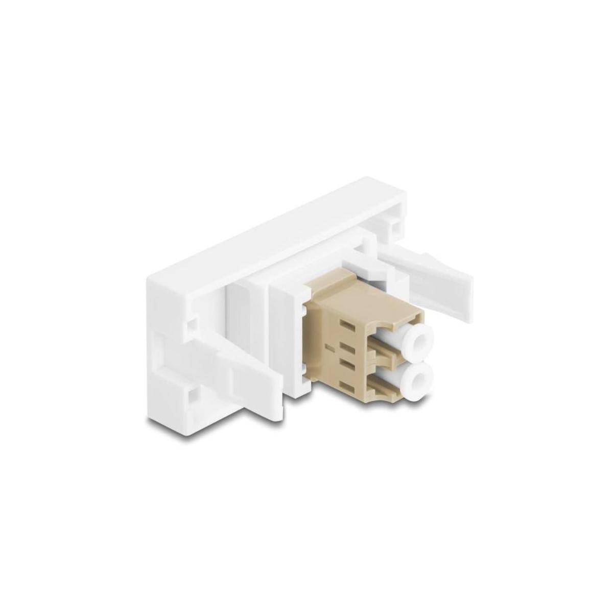 Delock Easy 45 - Einrastmodul - LC Duplex-1
