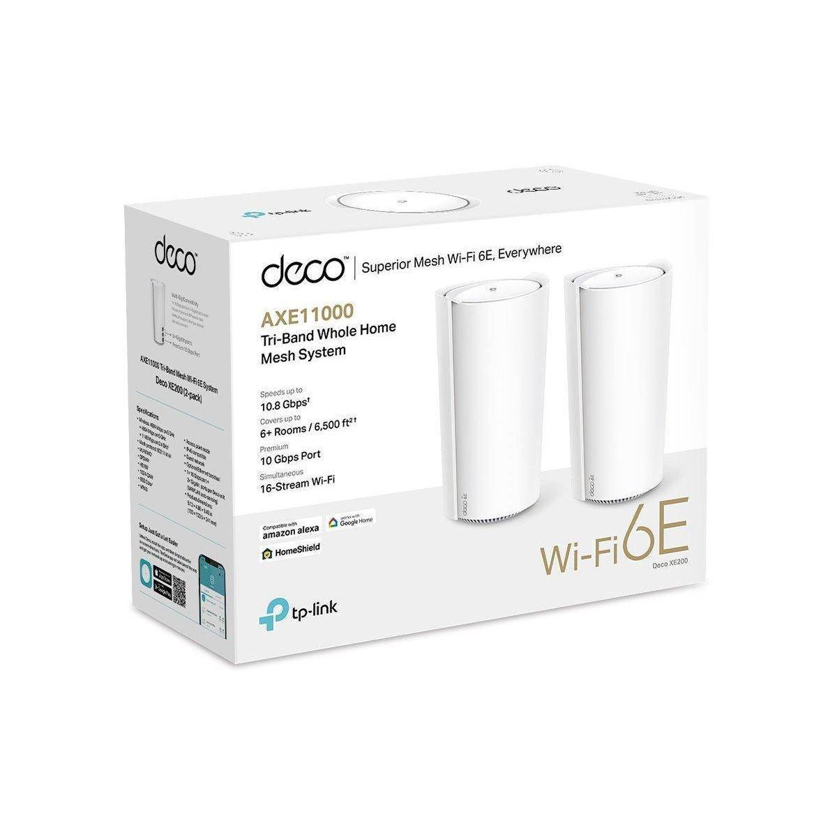 Mesh Wi-Fi 6E System, Tri-Band, 2er-Pack,...-1