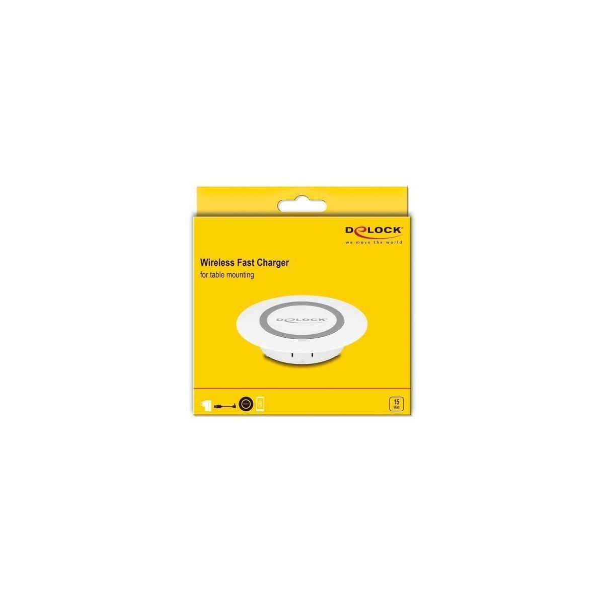 Delock Induktive Ladematte - für Tischmontage-2