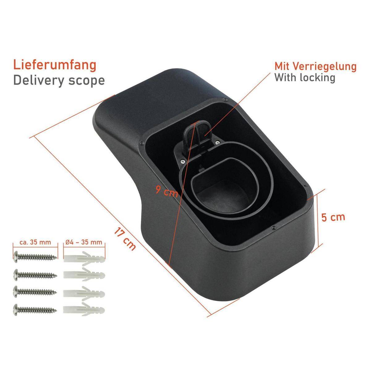 Wandhalterung mit Kabelhalterung für Typ...-3