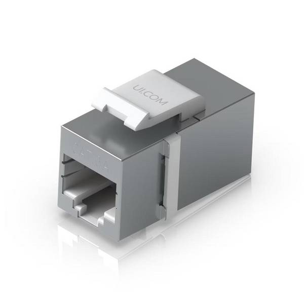 Ubiquiti UniFi - Modularer Einschub (Kopplung) - Keystone - oberflächenbündig montierbar - CAT 6a - RJ-45 (Packung mit 1