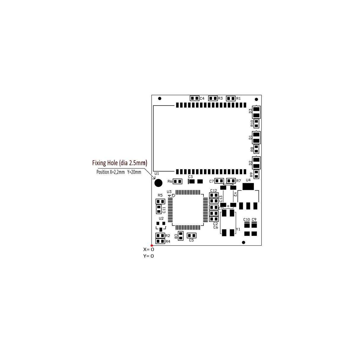 Wi-Fi Modul mit uFL-Anschluss für...-4