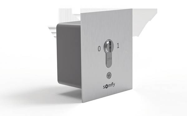 SOMFY 1871149 Universal-Schlüsselschalter Unterputz