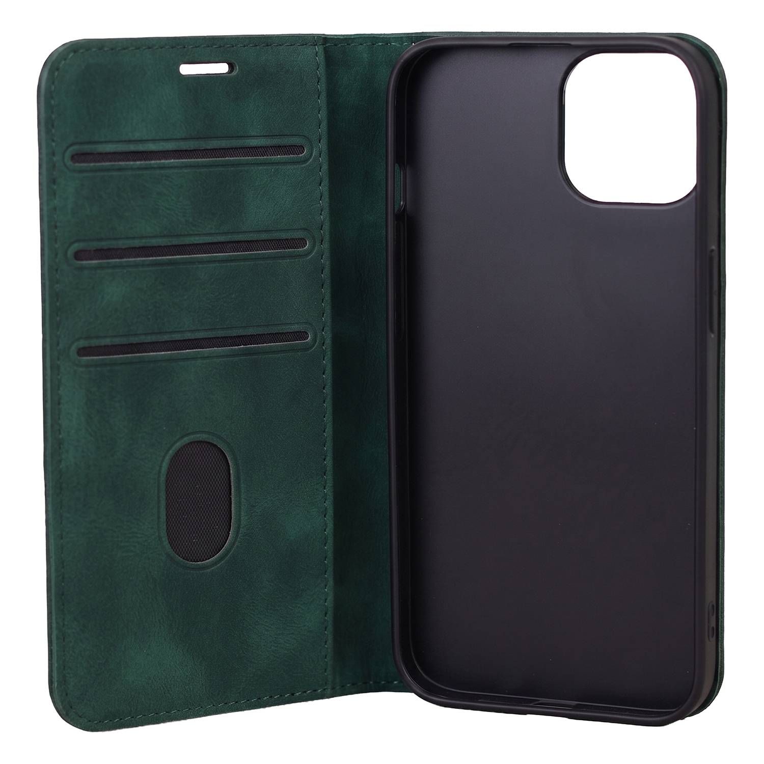 Wallet Smart Suede Kompatibel mit iPhone 18 Pro Max / 17 Pro Max-2