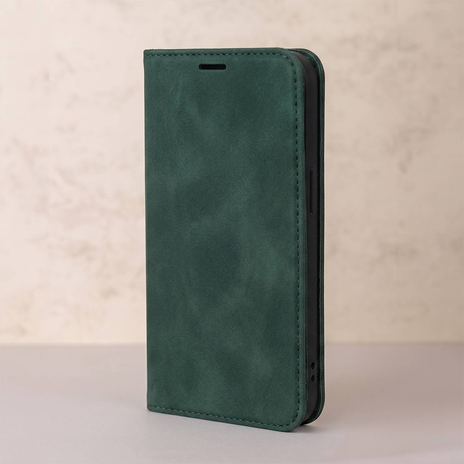 Wallet Smart Suede Kompatibel mit iPhone 18 Pro Max / 17 Pro Max-4