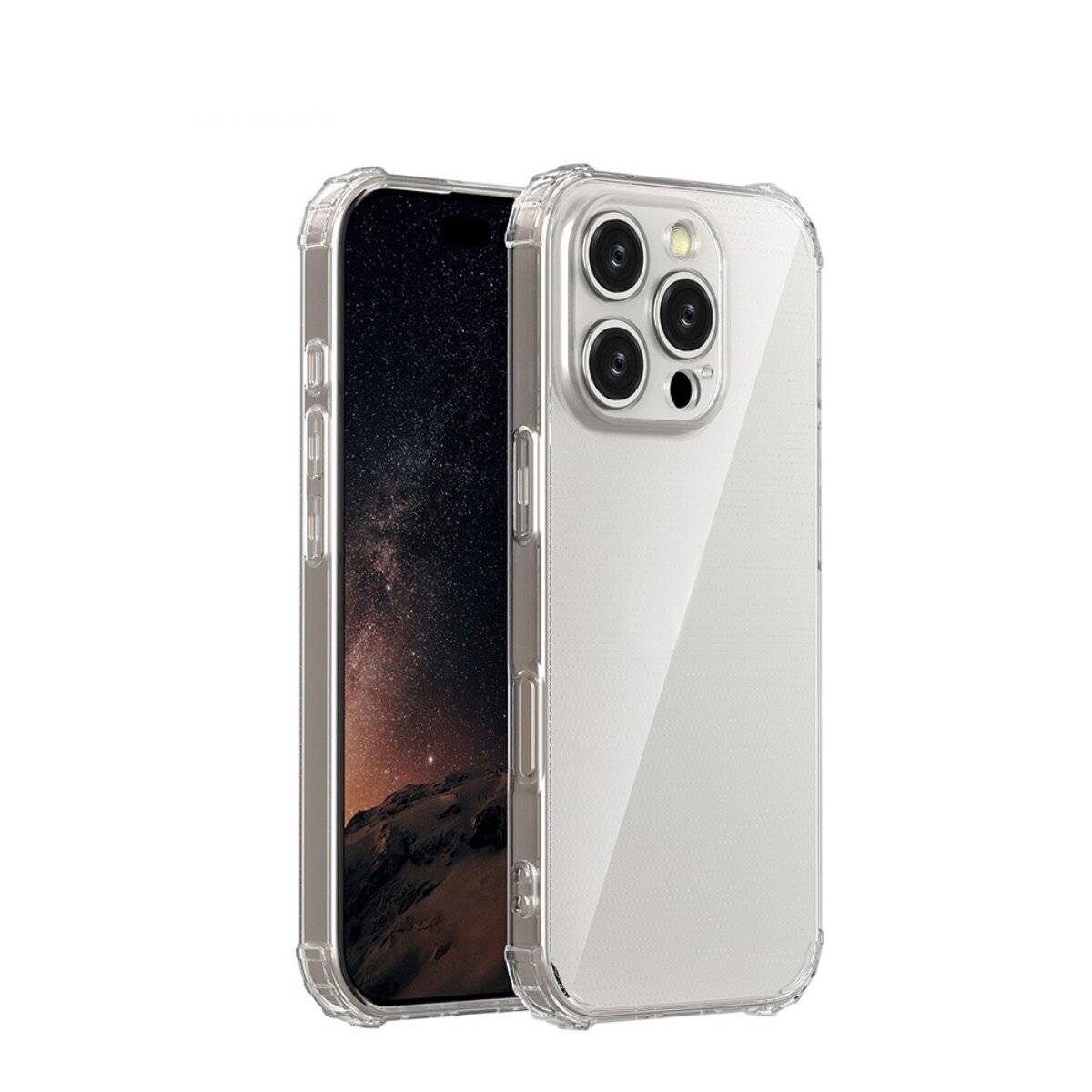 Anti-Shock 1,5 mm Kompatibel mit iPhone 18 Pro / iPhone 17 Pro-0