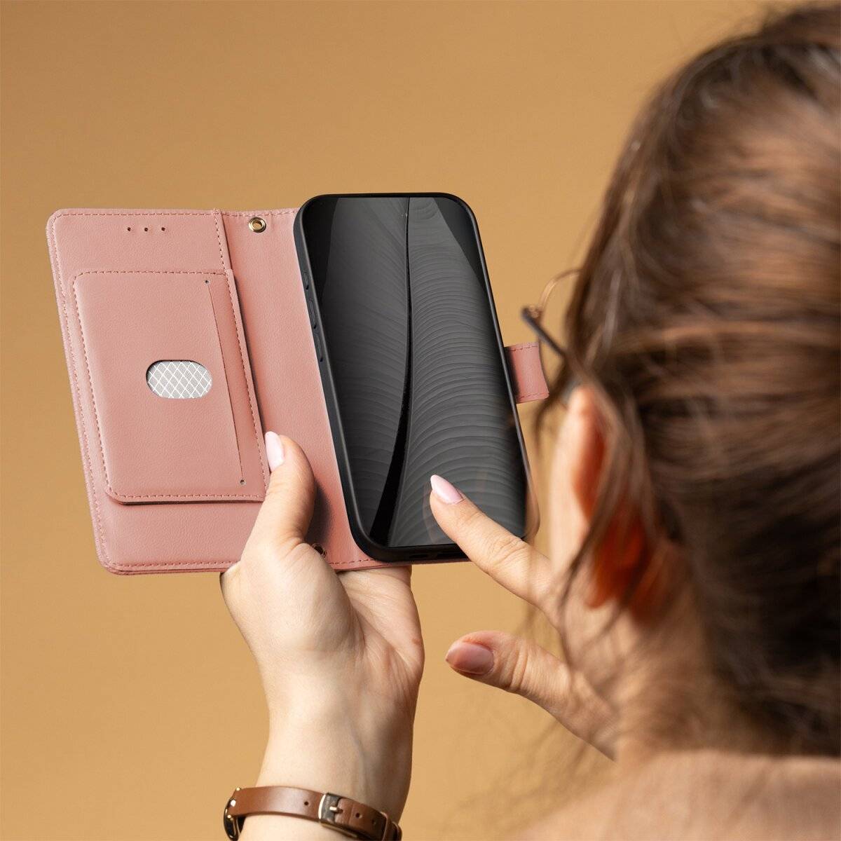 Wallet Smart Triangle Kompatibel mit iPhone 18 Pro Max / 17 Pro Max-4