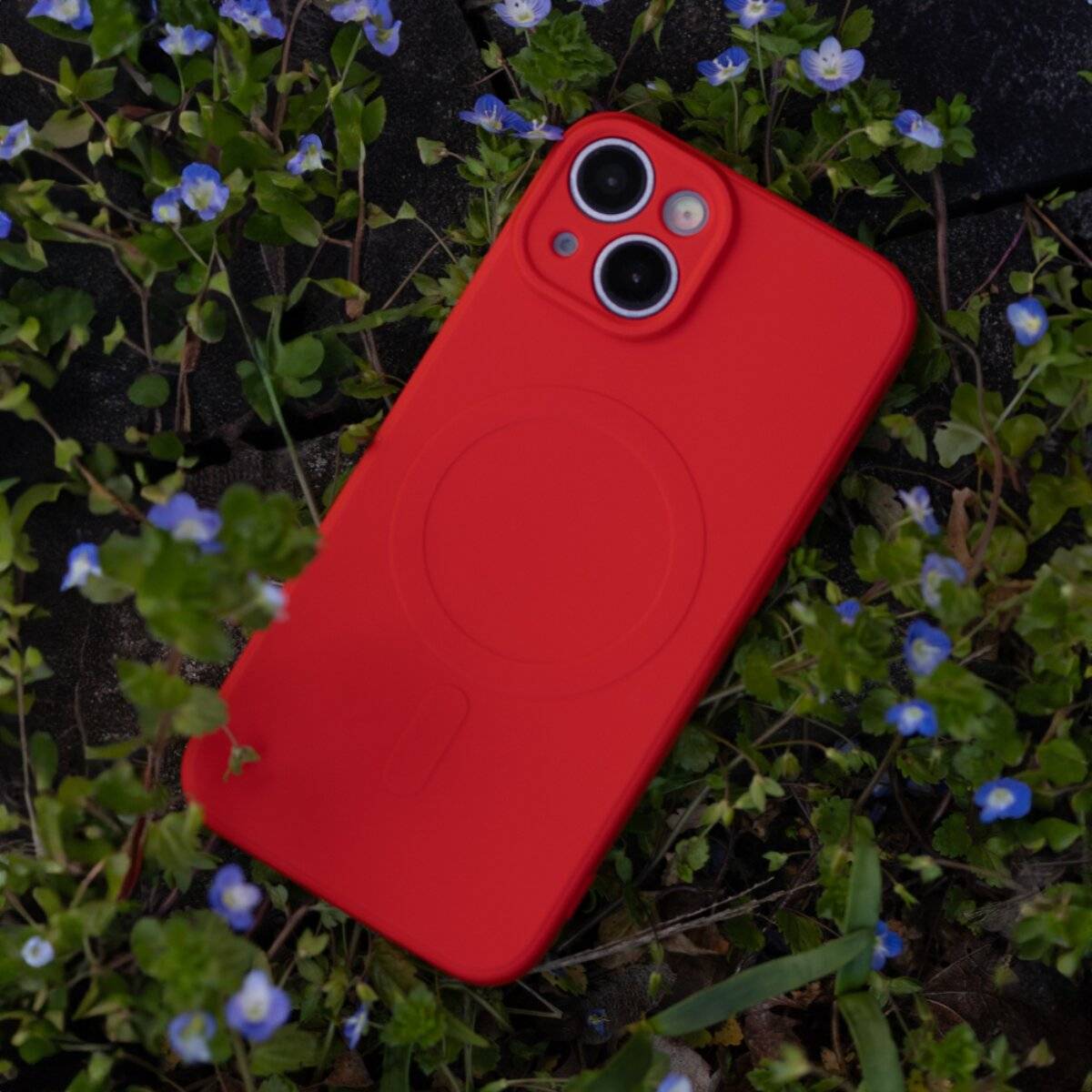 Simple Color Mag Kompatibel mit iPhone 18 Pro / 17 Pro Rot-4
